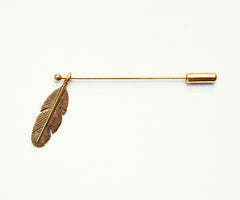 Feather brooch