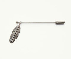 Feather brooch